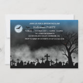 Invitation Spooktacular Dark Haunted House Halloween Party (Devant)
