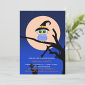 Invitation Spooktacular Dark Haunted House Halloween Party (Debout devant)