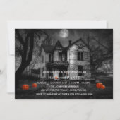 Invitation Spooktacular Dark Haunted House Halloween Party (Devant)