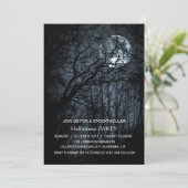 Invitation Spooktacular Dark Haunted House Halloween Party I (Debout devant)