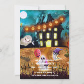 Invitation Spooktacular Dark Haunted House Halloween Party I (Devant)