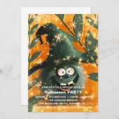 Invitation Spooktacular Dark Haunted House Halloween Party I (Devant / Derrière)