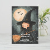 Invitation Spooktacular Dark Haunted House Halloween Party I (Debout devant)