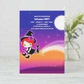 Invitation Spooktacular Dark Haunted House Halloween Party I (Debout devant)