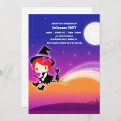 Invitation Spooktacular Dark Haunted House Halloween Party I (Devant / Derrière)