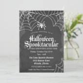 Invitation Spooktacular d'Halloween (Debout devant)