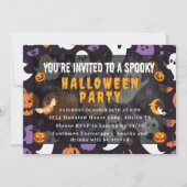 Invitation Spooktacular Ghosts halloween Party (Devant)