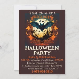 Invitation Spooktacular Halloween