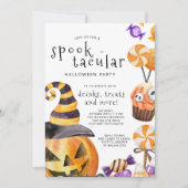 Invitation Spooktacular Halloween (Devant)