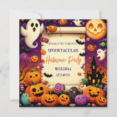 Invitation Spooktacular Halloween (Devant)