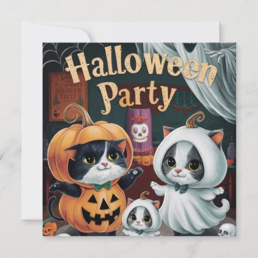 Invitation Spooktacular Halloween (Devant)