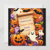 Invitation Spooktacular Halloween (Devant)
