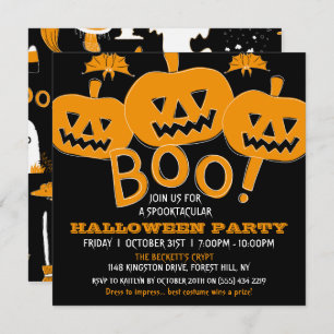 Invitation Spooktacular Halloween