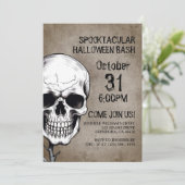 Invitation Spooktacular Halloween (Debout devant)