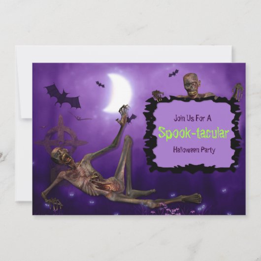 Invitation Spooktacular Halloween (Devant)