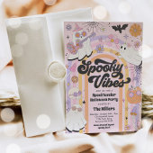 Invitation Spooktacular Halloween mignon Fête fantôme