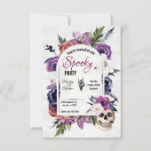 Invitation Spooktacular Halloween Soiree (Devant)