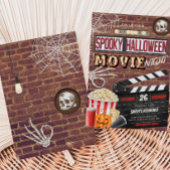 Invitation Spooktacular Halloween Soirée de cinéma