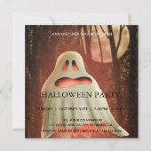 Invitation Spooktacular Haunular House Halloween Parti fantôm (Devant)