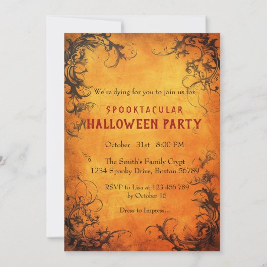 Invitation Spooktacular I Ivy (Devant)