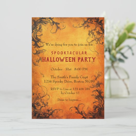 Invitation Spooktacular I Ivy (Debout devant)