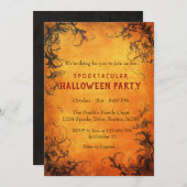 Invitation Spooktacular I Ivy (Devant / Derrière)