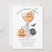 Invitation Spooktacular Soiree Halloween (Devant)