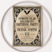 Invitation Spooktacular Vintage Halloween fête d'anniversaire