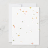 Invitation Spooky Chic Gothic Bat & Pumpkins Baby Shower (Dos)