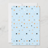 Invitation Spooky One Blue Ghost Halloween (Dos)