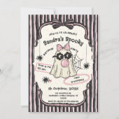 Invitation « Spooky One » pour un 1er anniversaire (Devant)