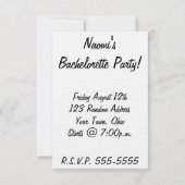 Invitation Spool of Tickets (Dos)