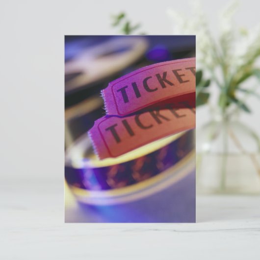 Invitation Spool of Tickets (Debout devant)