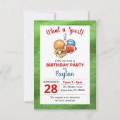 Invitation Sports Athlète Toute l'étoile Anniversaire (Devant)