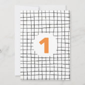 Invitation Sports modernes All Star (Dos)