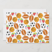 Invitation Sports modernes Enfants 2e fête d'anniversaire (Dos)