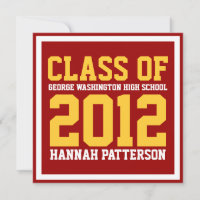 Sporty Girl Jersey Uniform Red Graduation Party