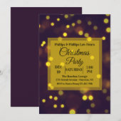 Invitation Spotlight sur Noël (Devant / Derrière)