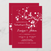 Invitation Spring Blossoms (Devant / Derrière)