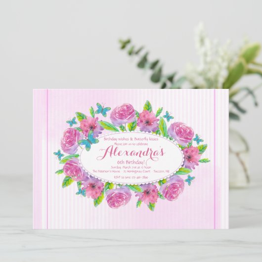 Invitation Spring Delight (Debout devant)