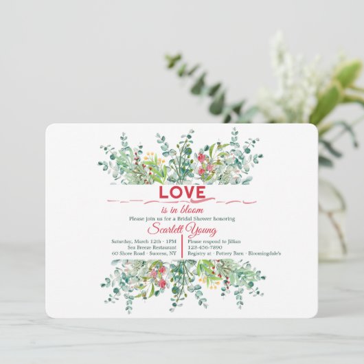 Invitation Spring Divide (Debout devant)