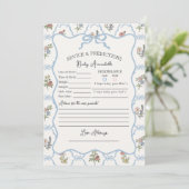 Invitation Spring Garden Party Floral Douche conseil pour béb (Debout devant)