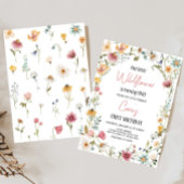 Invitation Spring Little Fleur sauvage Anniversaire