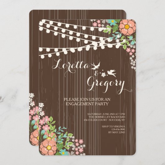 Invitation Spring Love (Devant / Derrière)