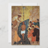 Invitation Spring of Eternal Life Orthodox Christian Baptism (Dos)