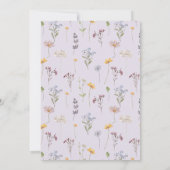 Invitation Spring Wildflower Meadow Garden Wedding   (Dos)