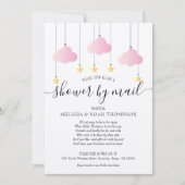 Invitation Sprinkle de douche rustique par courrier à distanc (Devant)