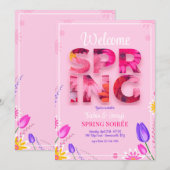 Invitation Sprint est là (Devant / Derrière)