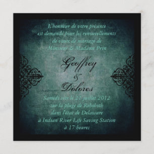 Invitation Square_Dolores de mariage de nouvelle