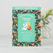 Invitation Squawk-taculaire : 2ème anniversaire : une invitat (Debout devant)